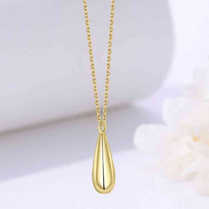 18K Gold-Plated Pendant Necklace